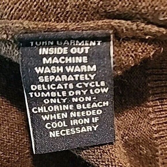 Roundtree & York Sweater Vest Mens XL Brown Argyle Preppy Academic Grandpa - Picture 5 of 8